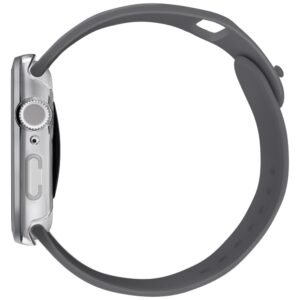 Dėklas UNIQ Voute skirtas Apple Watch Series 10 42mm apsauginis stiklas sidabro spalvos - Image 3