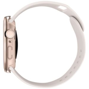 Dėklas UNIQ Voute skirtas Apple Watch Series 10 46mm apsauginis stiklas rožinio aukso spalvos - Image 3