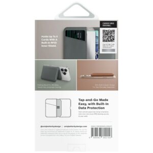 Magnetinė piniginė RFID UNIQ Lyden DS telefono stovelis žalios spalvos - Image 5