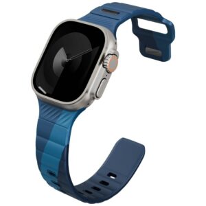 Apyrankė UNIQ Stride De Rubber skirtas Apple Watch 49/46/45/44mm storm