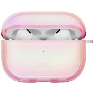 Dėklas UNIQ Iridescia skirtas Apple AirPods Pro 2 Hang Case rožinės spalvos - Image 2