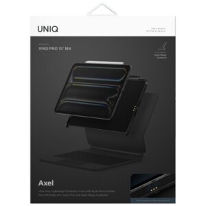 Dėklas UNIQ Axel skirtas Apple iPad Pro 13" M4 (2024) juodos spalvos - Image 7