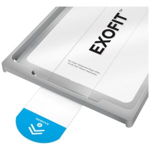 Apsauginis stiklas UNIQ Optix Clear Exofit su aplikatoriumi skirtas Apple iPad 11" A16 (2025) / Apple iPad 10.9" 10 gen. (2022) - Image 4