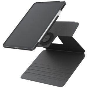 Dėklas UNIQ Rovus Snapmount Magnetic 360 Rotating Detachable skirtas Apple iPad 11" A16 (2025) / Apple iPad 10.9" 10 gen. (2022) pilkos spalvos - Image 5