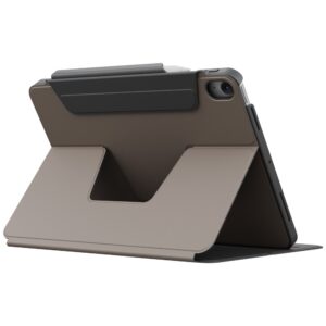 Dėklas UNIQ Rovus Snapmount Magnetic 360 Rotating Detachable skirtas Apple iPad 11" A16 (2025) / Apple iPad 10.9" 10 gen. (2022) pilkos spalvos - Image 6