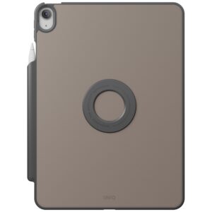 Dėklas UNIQ Rovus Snapmount Magnetic 360 Rotating Detachable skirtas Apple iPad Air 11" (M2/M3) / Apple iPad Air 10.9" (2022/2020) pilkos spalvos - Image 4