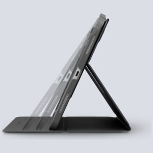 Dėklas UNIQ Rovus Snapmount Magnetic 360 Rotating Detachable skirtas Apple iPad Air 11" (M2/M3) / Apple iPad Air 10.9" (2022/2020) pilkos spalvos - Image 9