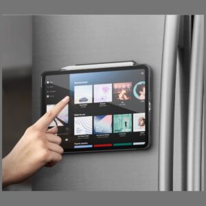 Dėklas UNIQ Rovus Snapmount Magnetic 360 Rotating Detachable skirtas Apple iPad Air 13" M2/M3 (2024/2025) pilkos spalvos - Image 7