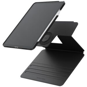 Dėklas UNIQ Rovus Snapmount Magnetic 360 Rotating Detachable skirtas Apple iPad Pro 11" M4 (2024) juodos spalvos - Image 5