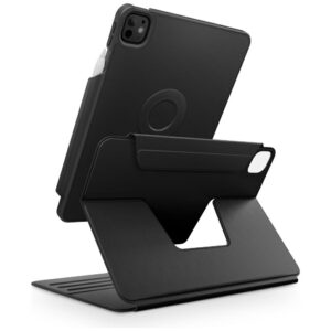 Dėklas UNIQ Rovus Snapmount Magnetic 360 Rotating Detachable skirtas Apple iPad Pro 13" M4 (2024) juodos spalvos