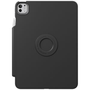 Dėklas UNIQ Rovus Snapmount Magnetic 360 Rotating Detachable skirtas Apple iPad Pro 13" M4 (2024) juodos spalvos - Image 4