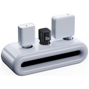 Laidinis įkroviklis USAMS JO Series CC262 30W USB-C + 1m USB-C/USB-C baltos spalvos - Image 8