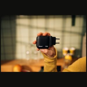 Laidinis įkroviklis Verbatim Mini GaN 70W 2xUSB-C PD/1x USB-A QC juodos spalvos 32229 - Image 8