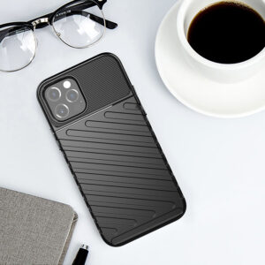 Thunder Dėklas skirtas Samsung Galaxy A22 4G/M22 4G juodos spalvos - Image 9