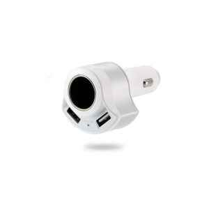 REMAX automobilinis įkroviklis RCC-218 Journey Series - 2xUSB - 24W 4,8A baltos spalvos - Image 2