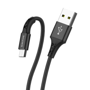 Borofone Kabelis BX20 Enjoy - USB į Micro USB - 2A 1 m. juodos spalvos - Image 3