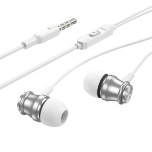 Borofone ausinės BM75 Platinum Metal sidabro spalvos - Image 3