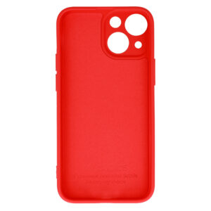 Vennus Silicone Heart Dėklas skirtas Apple iPhone 13 Mini raštas 1 raudonos spalvos - Image 5