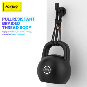 Foneng Kabelis X82 - USB į Micro USB - 3A 1 m. juodos spalvos - Image 3