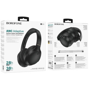 Borofone ausinės BO31 Prestige bluetooth ANCsu triukšmo slopinimu juodos spalvos - Image 4