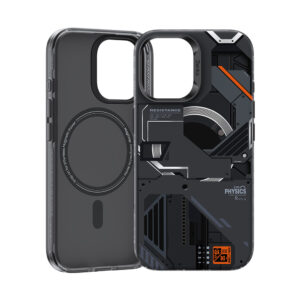 Benks Magnetic Mecha Series dėklas skirtas Apple iPhone 16 Plus juodos spalvos - Image 2