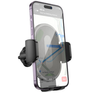 Borofone laikiklis automobilinis BH133 Rio juodos spalvos - Image 5