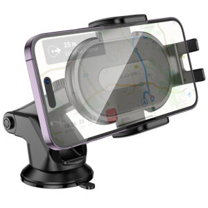 Borofone laikiklis automobilinis BH134 Rio juodos spalvos - Image 4