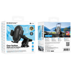 Borofone laikiklis automobilinis BH134 Rio juodos spalvos - Image 8