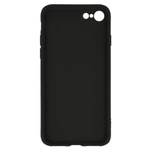 Back Dėklas MATT skirtas IPHONE 7 / 8 / SE 2020/SE 2022 juodos spalvos - Image 3