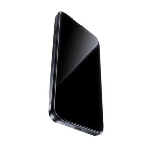 Benks apsauginis stiklas Glass Warrior Sapphire Coating (LS65) skirtas Apple iPhone 16 Pro Max juodos spalvos (Thin Edge) - Image 4