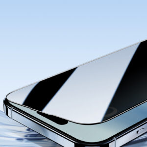 Benks apsauginis stiklas Ultra Shield Privacy (FK65) skirtas Apple iPhone 16 Pro juodos spalvos (Thin Edge) - Image 5
