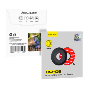 Blavec Blaszka skirtas laikikliui Quick Lock BM-06 ring (58mm) juodos spalvos - Image 3
