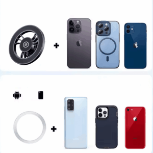 Blavec laikiklis automobilinis BH-14 magnetinis Magsafe (BH14-MAVB) juodos spalvos - Image 8