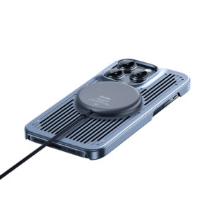 Benks Magnetic Biliz Cooling Case (0060) skirtas Apple iPhone 15 Plus pilkos spalvos - Image 3