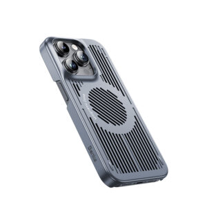 Benks Magnetic Biliz Cooling Case (0060) skirtas Apple iPhone 15 Plus pilkos spalvos - Image 2