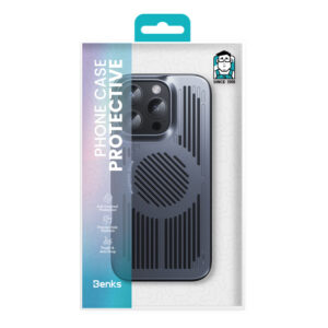 Benks Magnetic Biliz Cooling Case (0060) skirtas Apple iPhone 15 Plus pilkos spalvos - Image 8