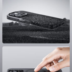 Benks Dėklas Magnetic Lucid Armor (0064) skirtas Apple iPhone 16 Plus aukso spalvos - Image 6