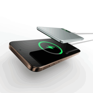 Blavec Power Bank 5000mAh BJ-03 Ultra Slim 7,8mm - Type C - 22,5W magnetic Magsafe 3 in 1 (PBBJ03-MC5G) pilkos spalvos - Image 8