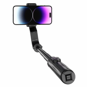 Blavec Selfie Stick Aluminium Fusion P-10 Gimbal tripod + pilot 1 metras (SSFP10G-TRB10) juodos spalvos - Image 5