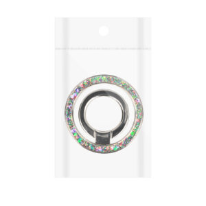 Telefono laikiklis žiedas BLING W110 - sidabro spalvos - Image 3