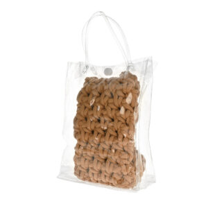 Knitted krepšys skirtas telefonui design 1 gelsvas - Image 5