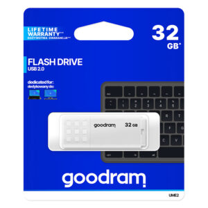 Pendrive GOODRAM UME2 -  32GB USB 2.0 baltos spalvos - Image 5