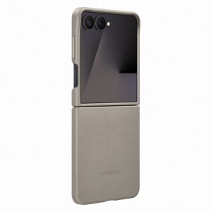 EF-VF766PJE Samsung KindSuit dėklas skirtas Galaxy Z Flip 7 Taupe - Image 2