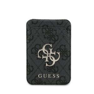 Guess 4G Metal Logo MagSafe Cardslot Stand juodos spalvos - Image 2