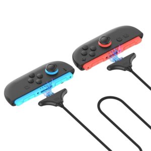 iPega SW2119A Charging Cable (3m, 2pcs) for JoyCon Controller Nintendo Switch 2 Red/Blue