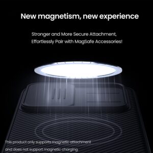 Nillkin CamShield PRO Magnetic Hard dėklas skirtas Poco F7 juodos spalvos - Image 2