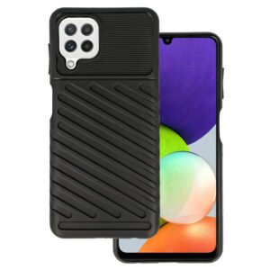 Thunder Dėklas skirtas Samsung Galaxy A22 4G/M22 4G juodos spalvos - Image 1
