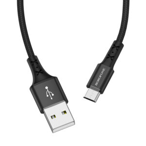 Borofone Kabelis BX20 Enjoy - USB į Micro USB - 2A 1 m. juodos spalvos - Image 1