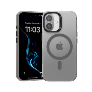 Benks Magnetic Lucid Armor Case (0064) skirtas Apple iPhone 16 Plus pilkos spalvos