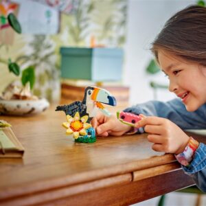 Konstruktorius LEGO 3in1 Wild Animals: Tropical Toucan 31173 - Image 3